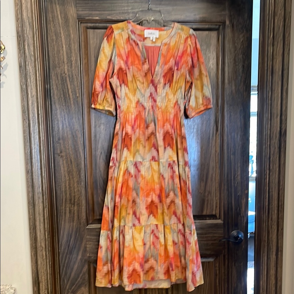 ba&sh Multicolor Midi Dress